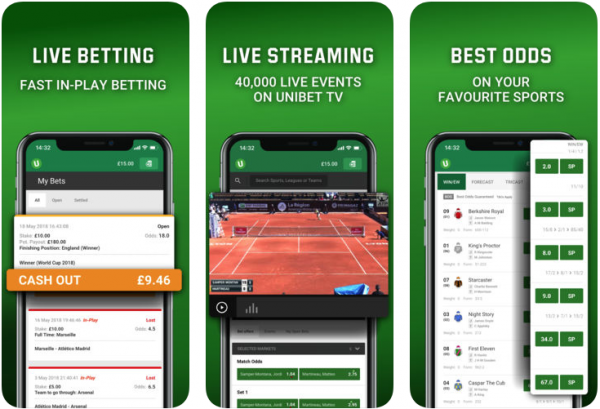 Unibet app on the app store and play store review - download for free today