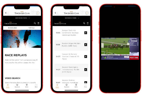 Haydock Park race video replays