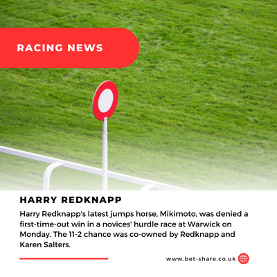 Racing News Header Harry Redknapp