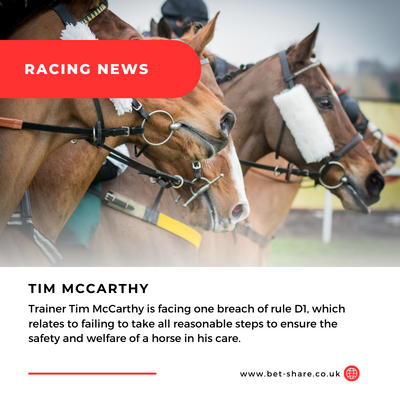 Racing News Header Tim McCarthy