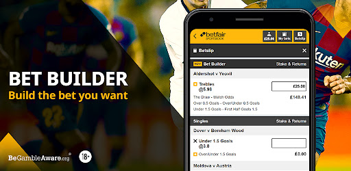 Betbuilder on Betfair sports book
