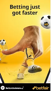 Fast betting experience on the Betfair app