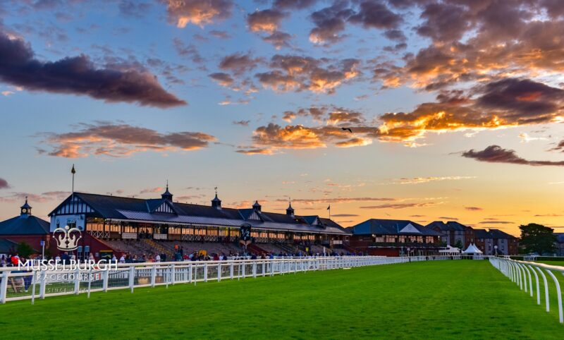 Musselbrough Race Course a sunset