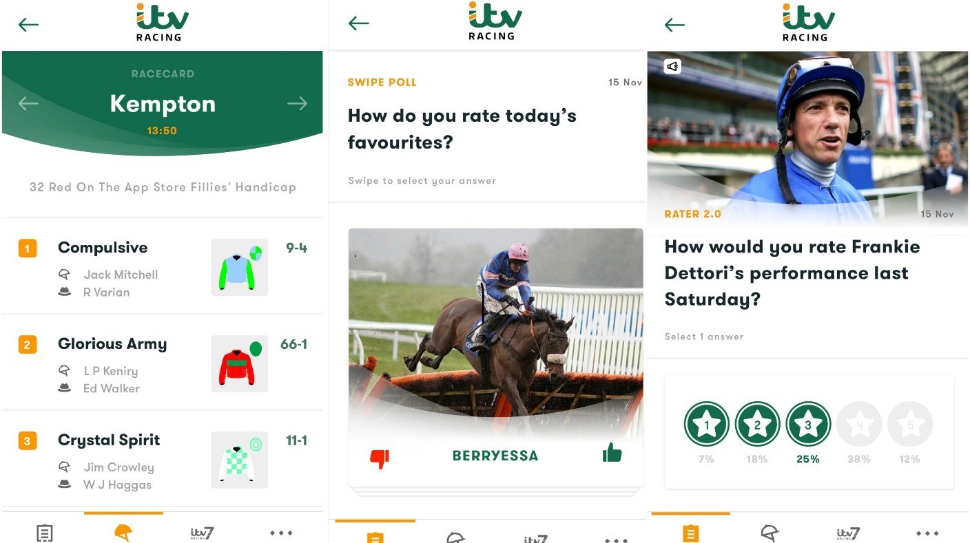 New and improved racing features