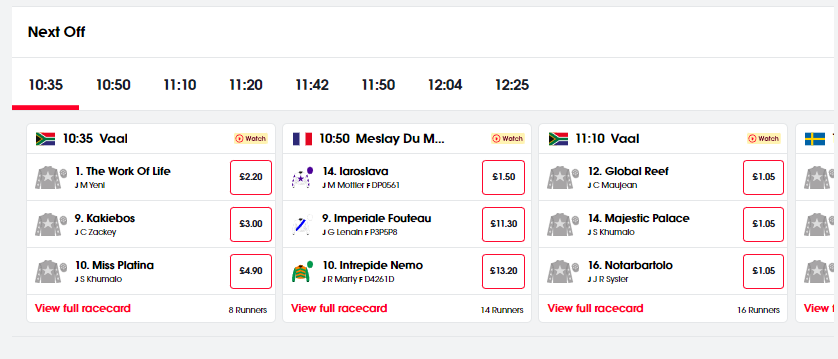 tote betting horse race quick view
